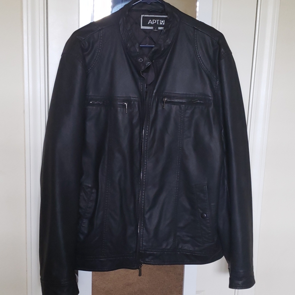 Men's leather jacket